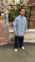 CAMICIA QUADRI OVER