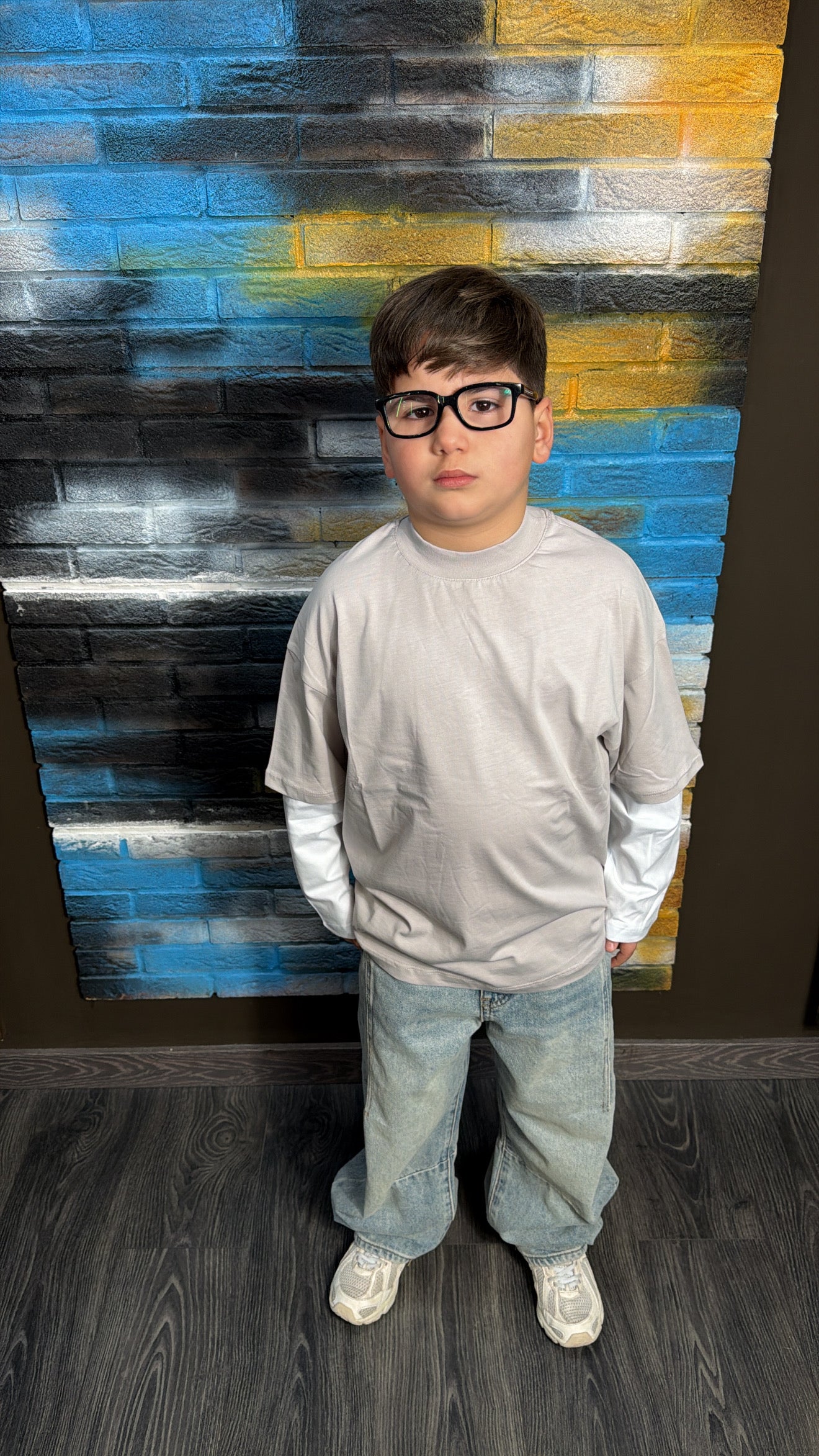 LONG SLEEVE BICOLOR